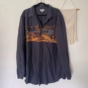 Croft & Barrow Outdoor Button Down Long Sleeve Shirt